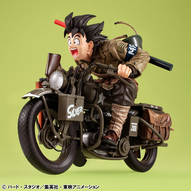 Desktop Real McCoy EX EAST-439 Dragon Ball Z - Son Goku & Bike 孫悟空及摩托車:圖片 4