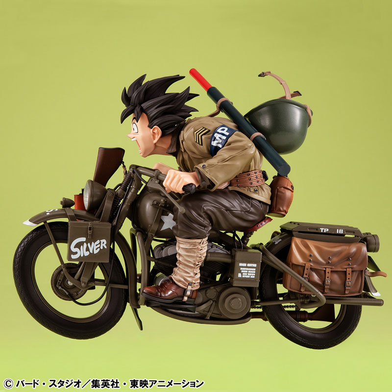 Desktop Real McCoy EX EAST-439 Dragon Ball Z - Son Goku & Bike 孫悟空及摩托車:圖片 3