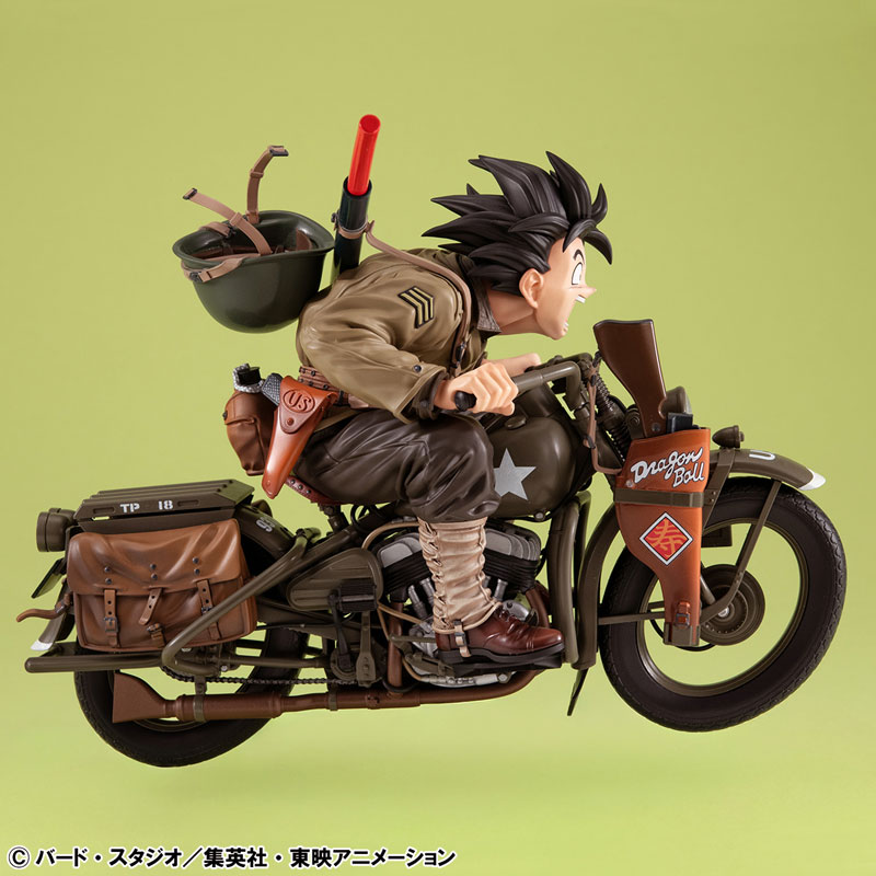 Desktop Real McCoy EX EAST-439 Dragon Ball Z - Son Goku & Bike 孫悟空及摩托車:圖片 2
