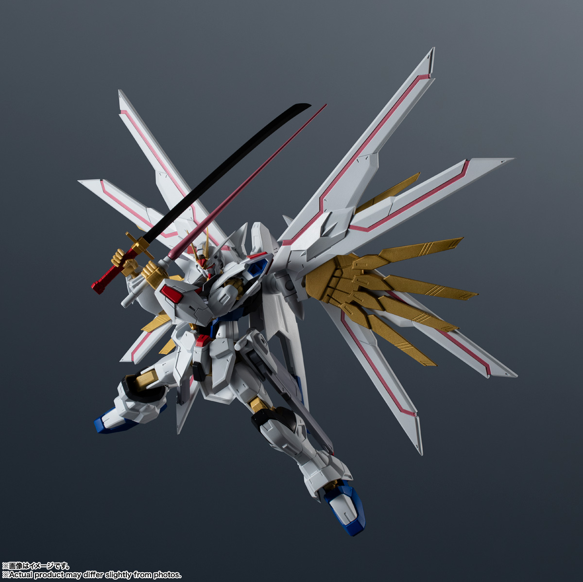 Gundam Universe GU-48 - ZGMF/A-262PD-P Mighty Strike Freedom Gundam 全能攻擊自由鋼彈:圖片 5