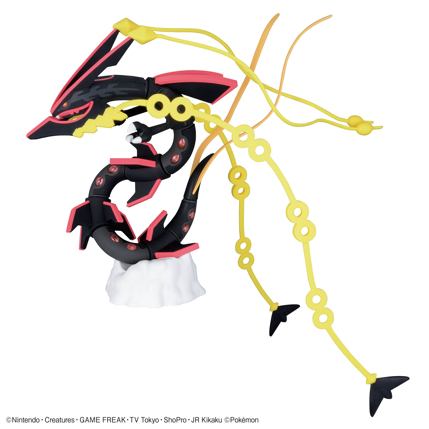 Pokémon Plamo Collection - 黒いメガレックウザ 黑色超級烈空坐:圖片 6