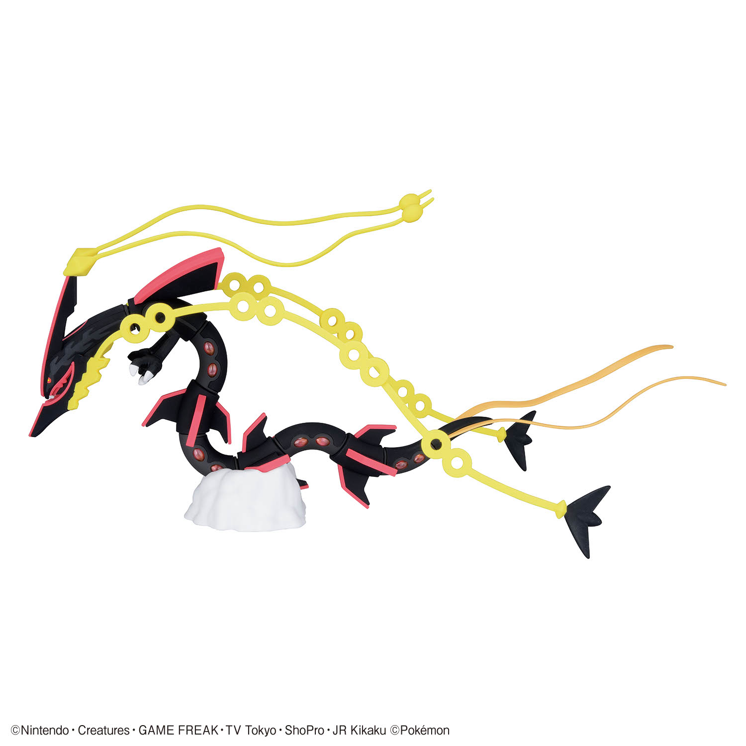 Pokémon Plamo Collection - 黒いメガレックウザ 黑色超級烈空坐:圖片 5