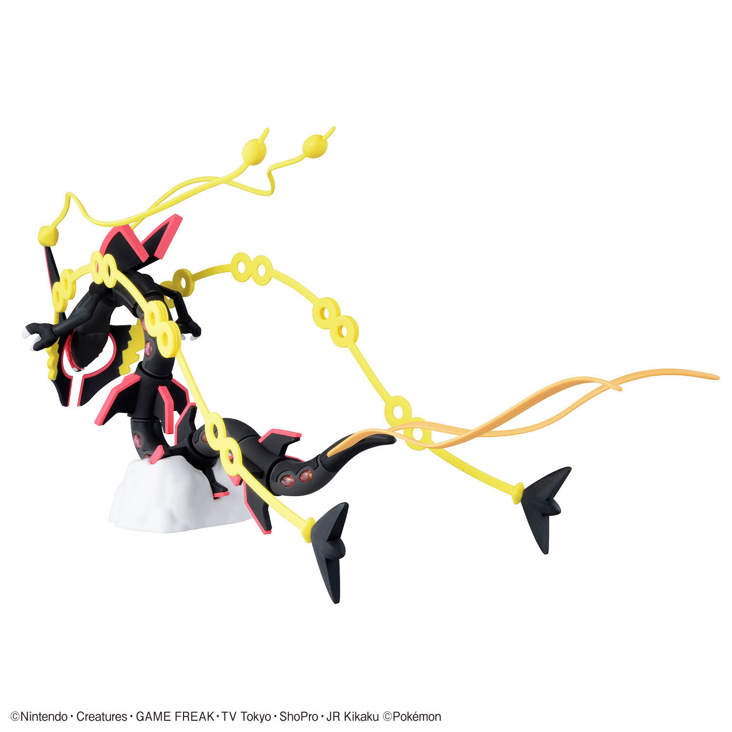 Pokémon Plamo Collection - 黒いメガレックウザ 黑色超級烈空坐:圖片 3