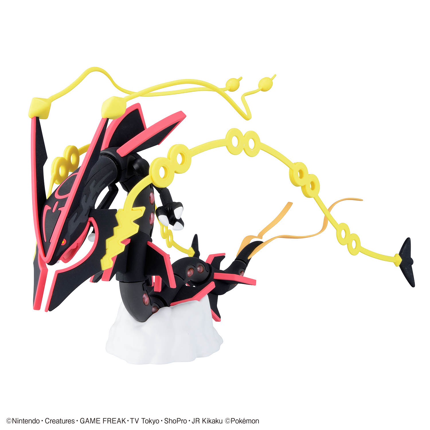 Pokémon Plamo Collection - 黒いメガレックウザ 黑色超級烈空坐:圖片 2